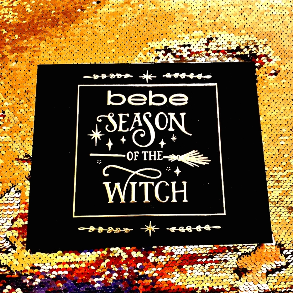 bebe Season Of The Witch eyeshadow palette 35 colors Halloween